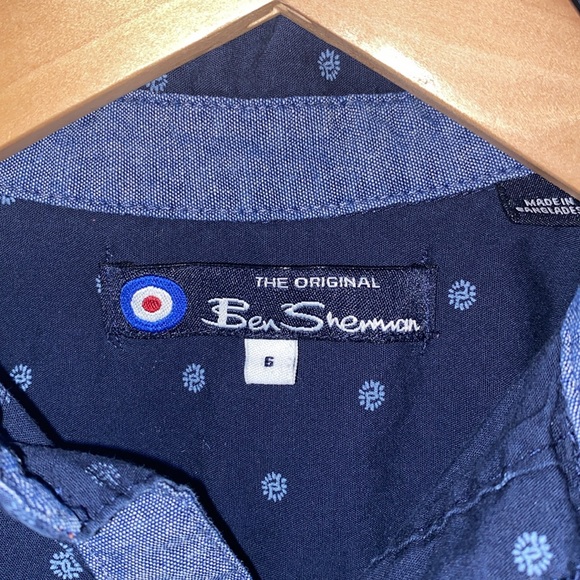 3 for $15 Ben Sherman Navy dress shirt - Picture 2 of 9